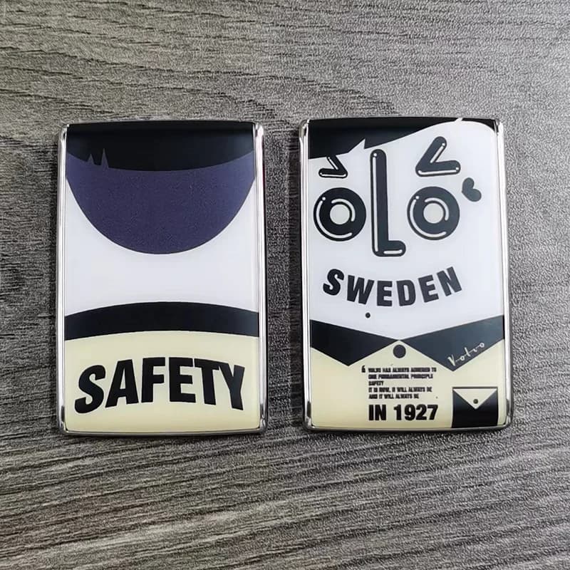 Coque de remplacement pour clé de voiture, pour Volvo Polestar 2 Xc90 V90 S60 2019 V60 2019 Xc40 201