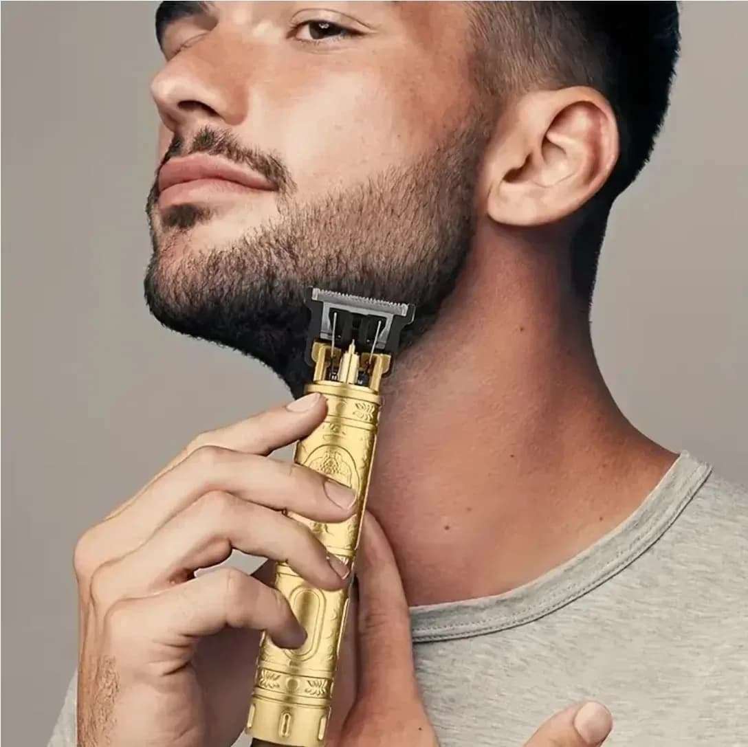 Vintage corps tondeuse à cheveux électrique rasage des cheveux pour hommes T9 sans fil tondeuse à ba