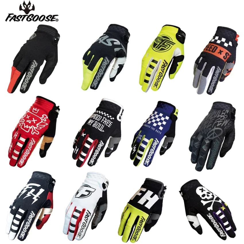 Gants unisexes à écran tactile pour motocross, véhicule, sports de plein air, équitation, VTT, VTT, 