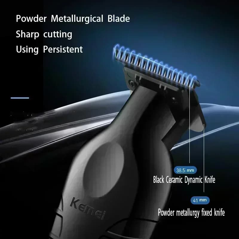 Kemei Kit de tondeuse à cheveux KM-2296 KM-2299 KM-1102 tondeuse à cheveux électrique pour hommes Ma