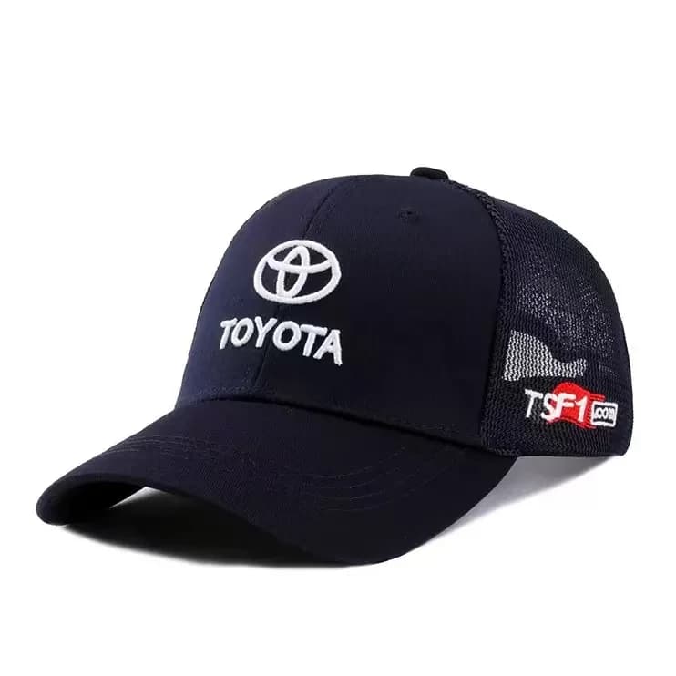 Casquette de baseball brodée F1 de haute qualité pour homme, style 2026 Toyota, et visière pare-sole