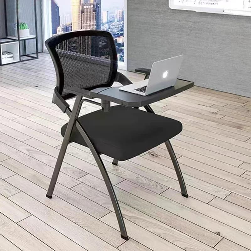 Chaise de formation pliable avec tablette d'écriture, table et chaises intégrées, pour salle de réun
