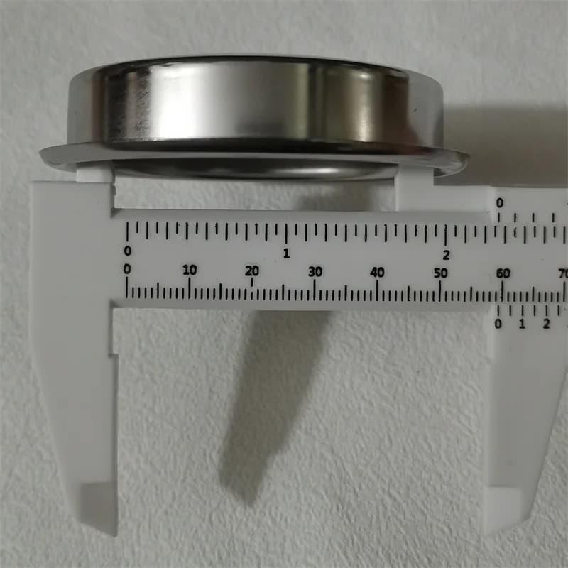 Bol de nettoyage pour filtre à café en acier inoxydable 51mm 54mm 58mm, tasse de rinçage non poreuse