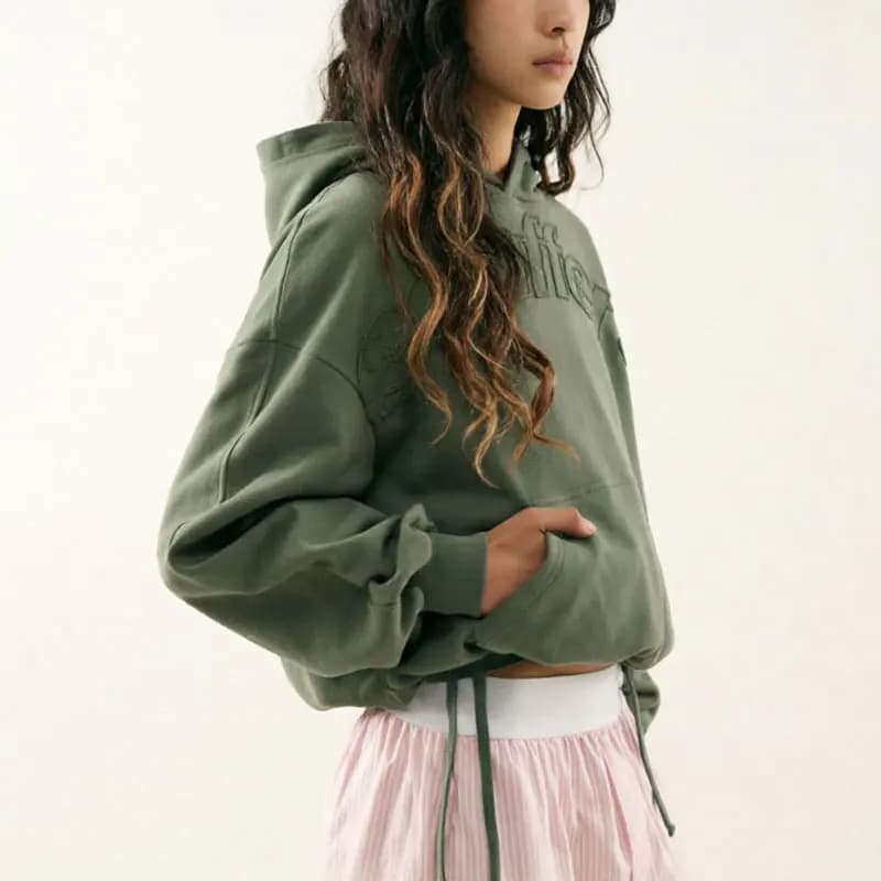 Sweat-shirt à bords bruts avec appliqué, style Y2K, mode streetwear, pour hommes/femmes, sweats à ca