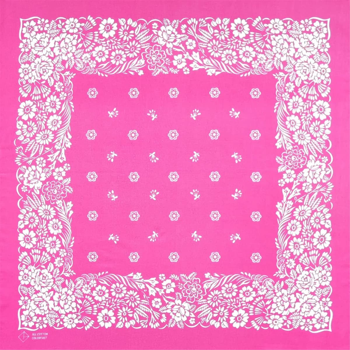 Nouveau Design fleur noir Paisley Hip Hop 100% coton carré Bandana écharpe unisexe bandeau cadeaux p