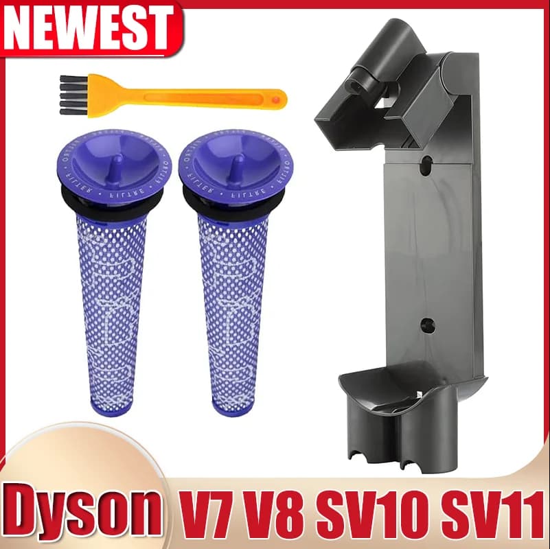 Support de chargeur et filtre pour aspirateur à main Dyson série V7 V8 SV10 SV11, accessoires, suppo