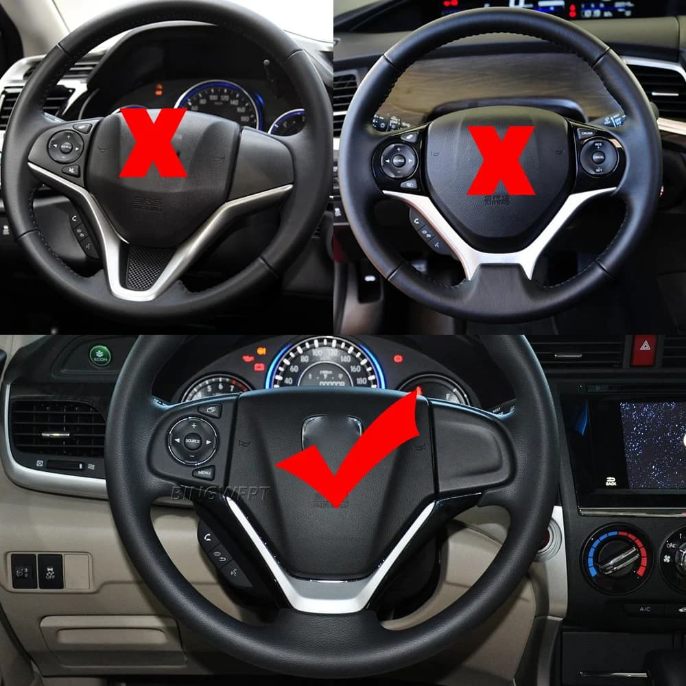 Joli de commande au volant pour Honda, radio audio, bouton de régulateur de vitesse à distance, 358u