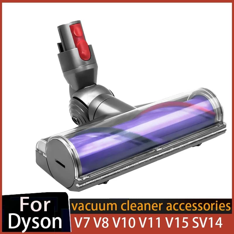Tête d'aspirateur électrique Direct Dirve pour Dyson V7 V8 V10 V11 V15, fixation pour plancher en bo