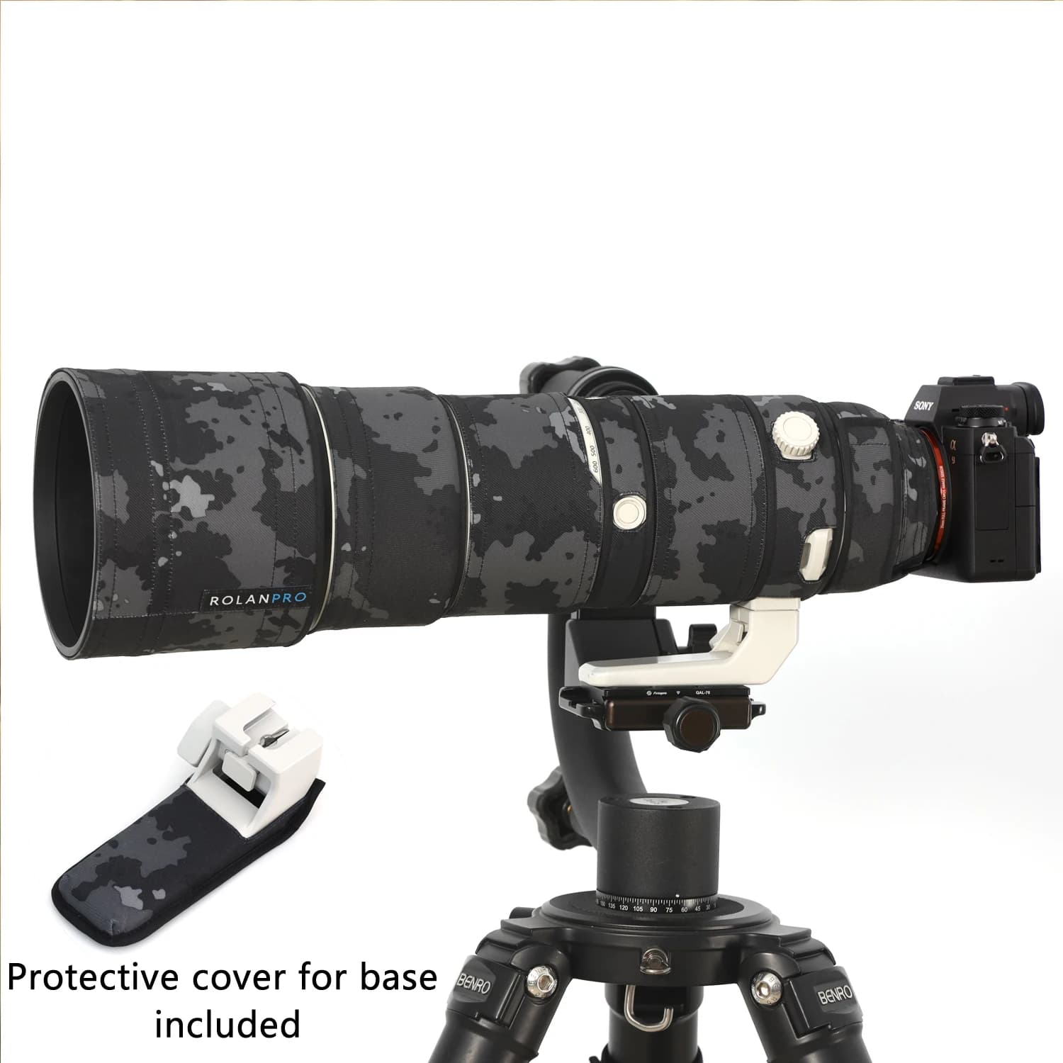 ROLANPRO manteau d'objectif pour Sony FE 200-600mm F5.6-6.3 G OSS couvercle d'objectif sony 200600 o