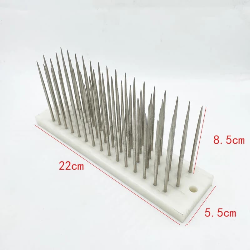 Hackle à cheveux en acier inoxydable, gadget de menuiserie bricolage, outils à main, peignage, calcu