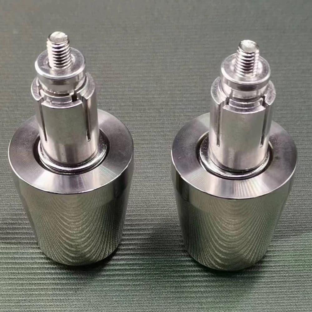 Embouts de poignées de moto en acier inoxydable, pour Suzuki GSR750, GSR600, GSR400, GSR GSX1400, GS
