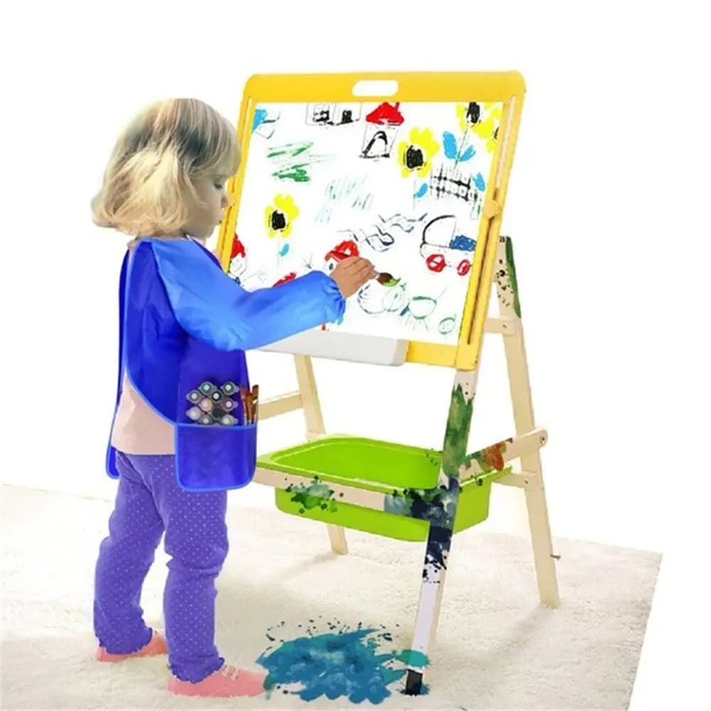 Tablier de peinture imperméable pour enfants, bavoir de cuisine, art de la pâtisserie, artisanat, en