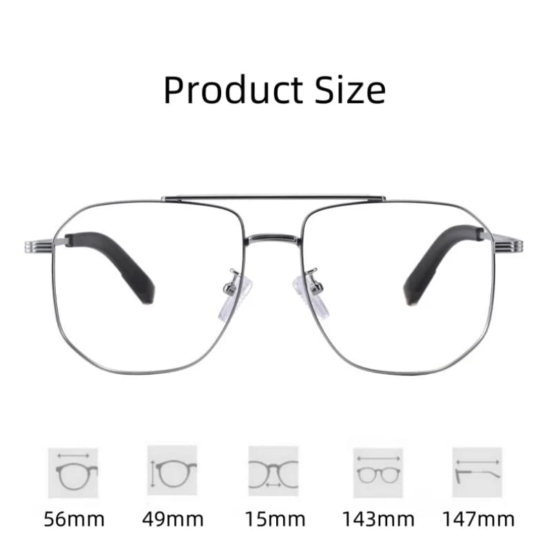FIRADA mode Double faisceau lunettes Vintage luxe pur titane lunettes optique Prescription Ewewear c