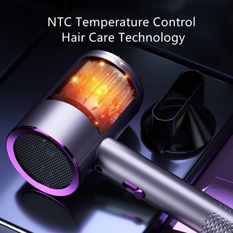 Sèche-cheveux professionnel rapide, sèche-cheveux à vent chaud et froid, adapté au Salon de maison a