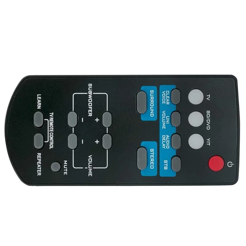 FSR60 WY57800 Remplacer Télécommande pour Yamaha Soundbar ATS-1010 YAS-101 YAS-101BL YAS-CU201 ATS10
