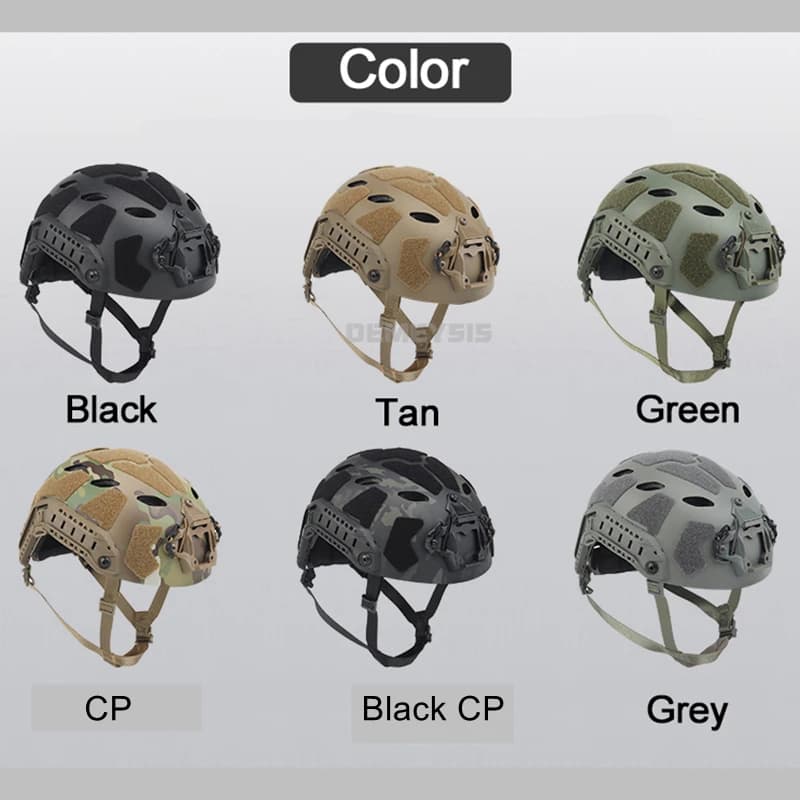 Casque tactique rapide pour airsoft, jeux CS, sports de plein air, chasse, tir, paintball, équipemen