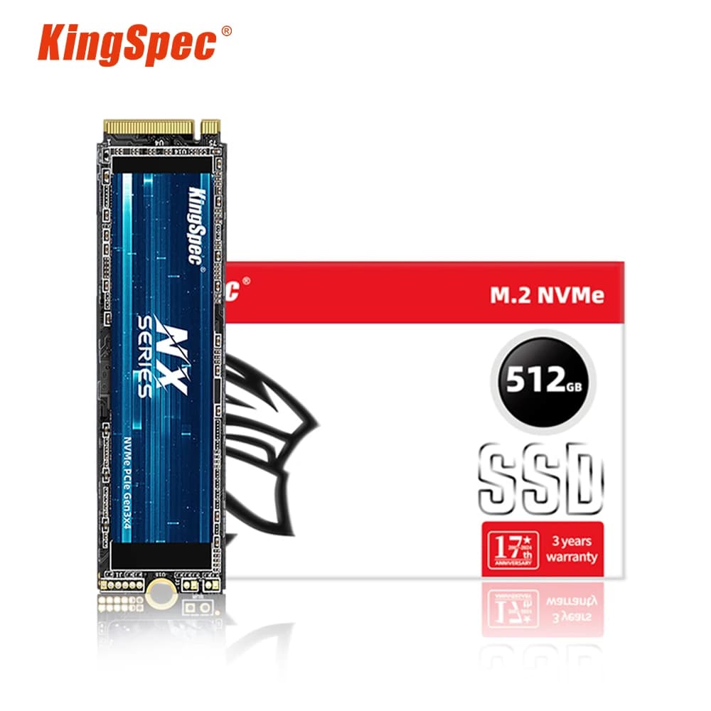 KingSpec 2 to SSD M2 NVME 256GB 512GB 1 to Ssd M.2 PCIe 3.0 disque SSD NMVE SSd pour ordinateur port