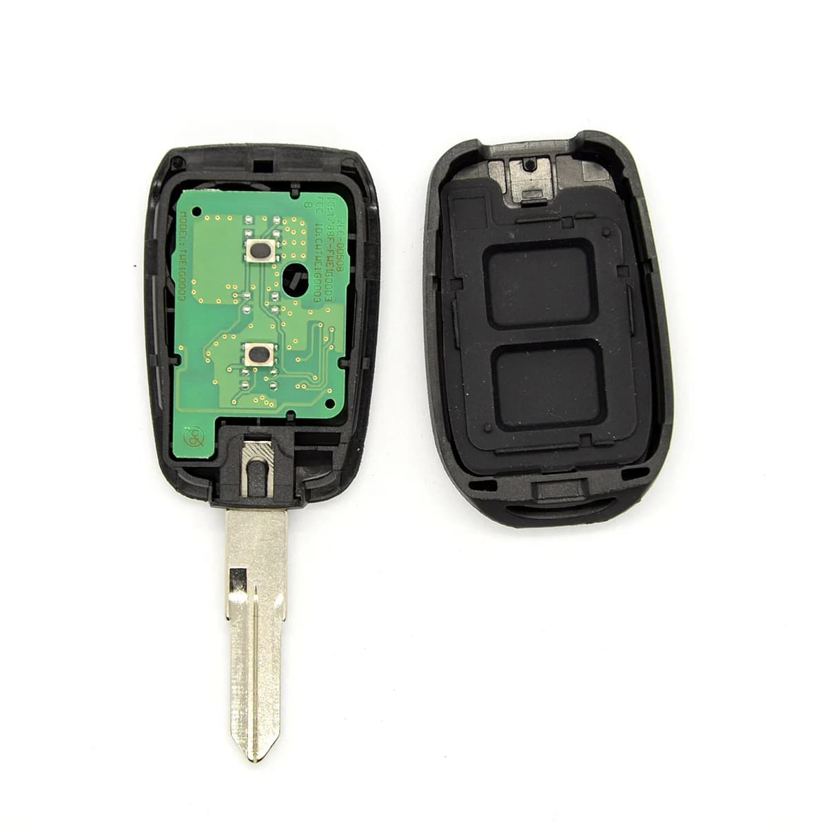 Okey clé de voiture à distance PCF7961M 4A puce 433mhz pour Renault Dacia Logan Lodgy Dokker Duster 