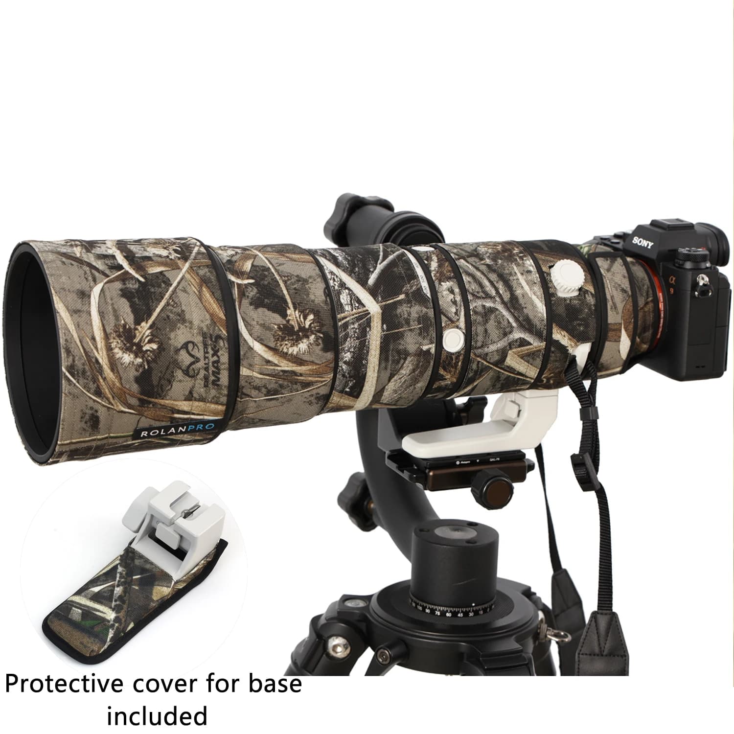 ROLANPRO manteau d'objectif pour Sony FE 200-600mm F5.6-6.3 G OSS couvercle d'objectif sony 200600 o