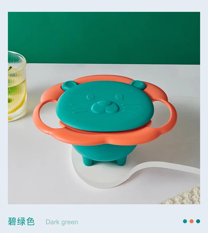 Bol gyroscopique pour bébé, conception pratique, équilibre rotatif pour enfants, nouveauté gyroscopi