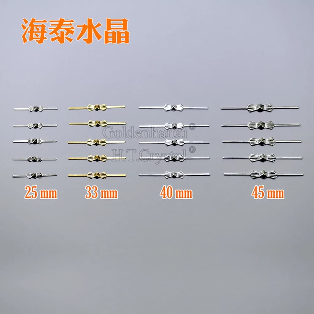 150 pièces 25/33/45mm broches boucles métalliques papillon noeud papillon connecteurs bricolage pour