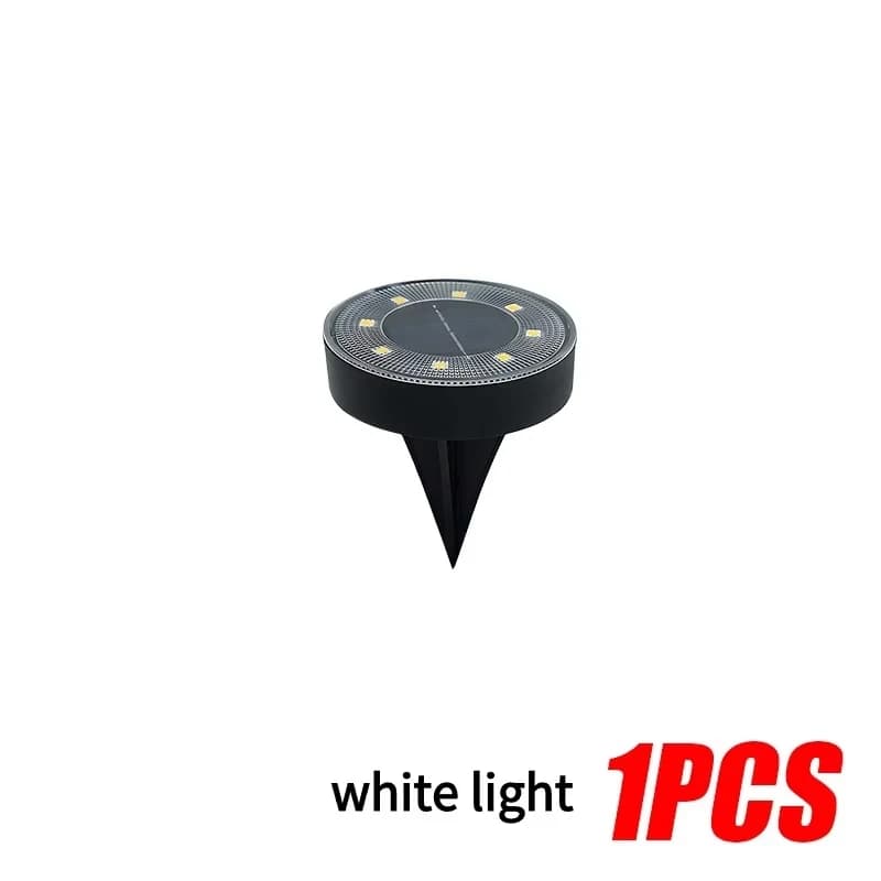 Spot lumineux LED solaire encastrable dans le sol, imperméable conforme à la norme IP68, éclairage d