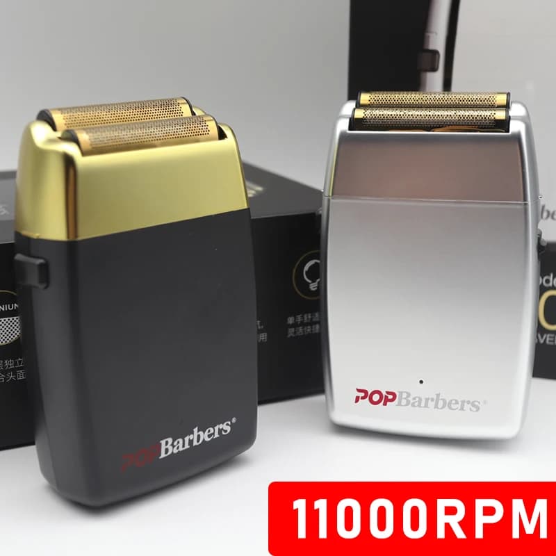 Nouveau 11000 tr/min 7W Pop barbiers P620 professionnel électrique hommes tondeuse à barbe Double fe