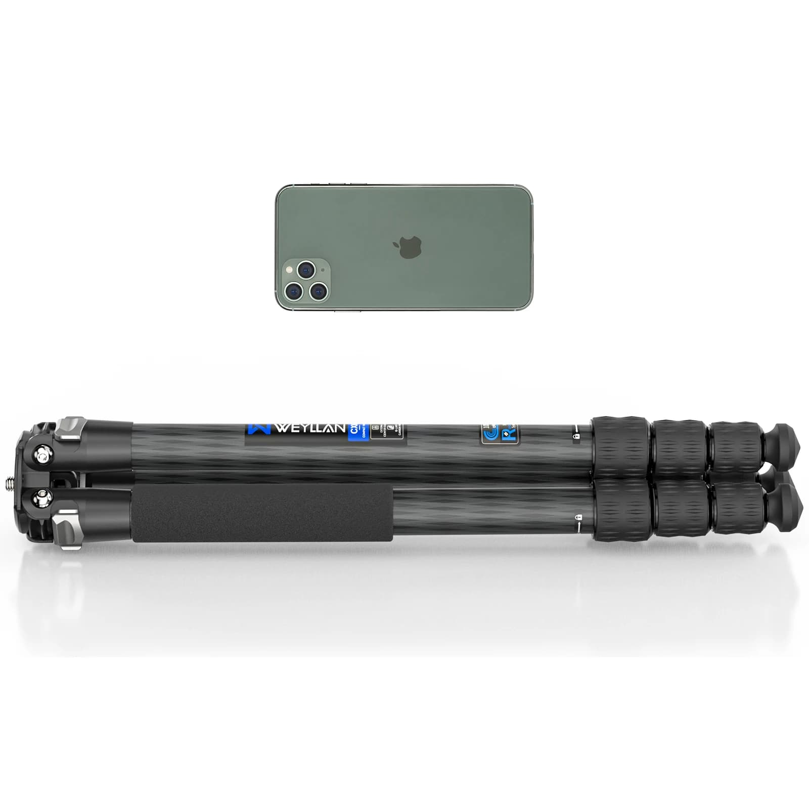 Trépied professionnel CX6 pour appareil photo reflex numérique, fibre de carbone, 10 couches, rotule
