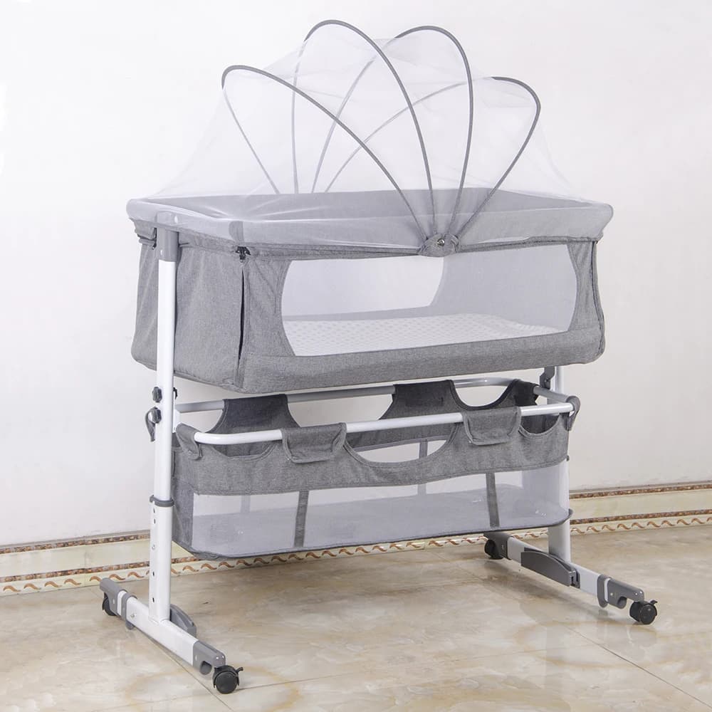 Lit de voyage 3 en 1 pour bébés, lit d'appoint, berceau pour bébé, lit pour bébé, bascule pour bébé,