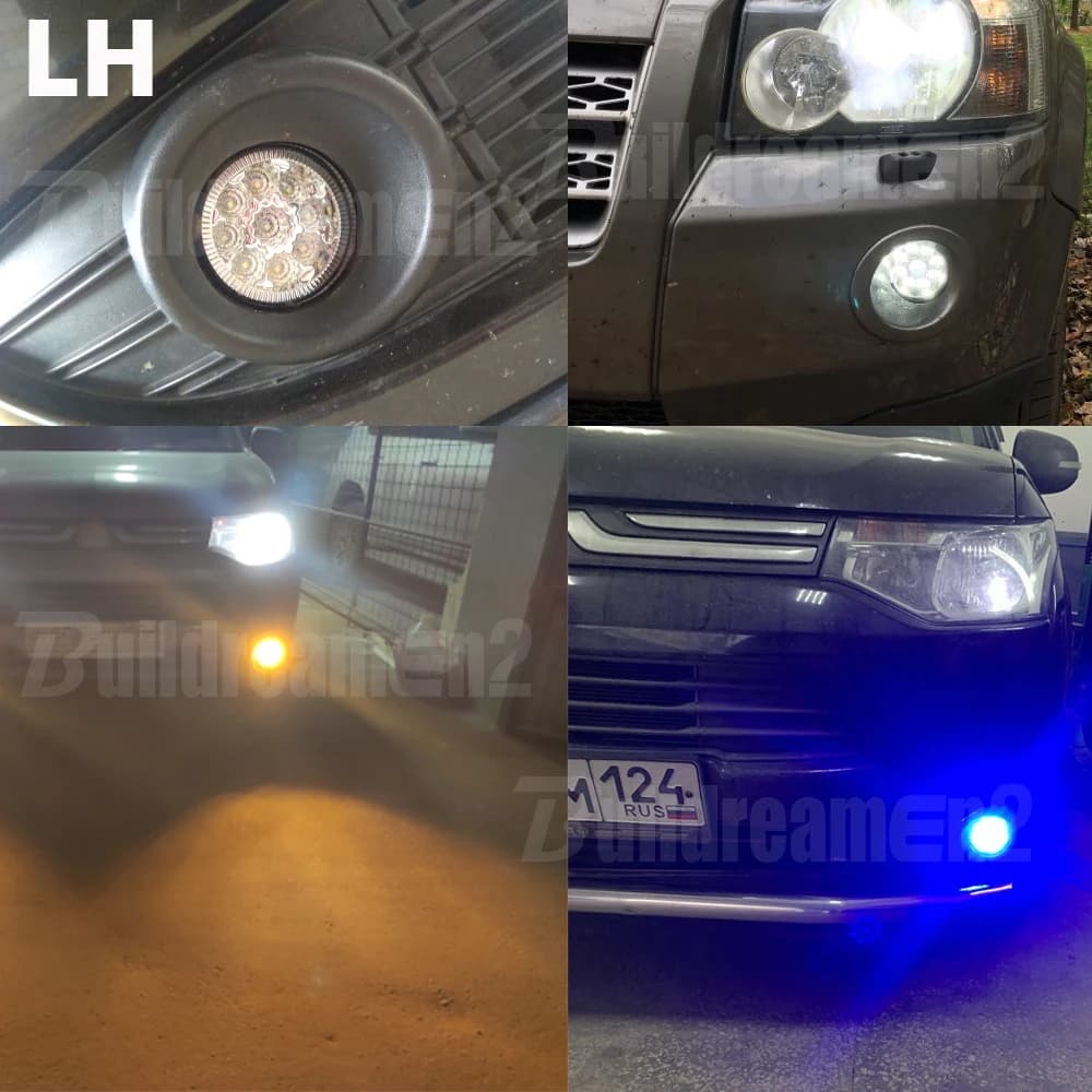 Assemblage de phare antibrouillard LED pour Smart Fortwo, feu antibrouillard diurne de voiture, haut