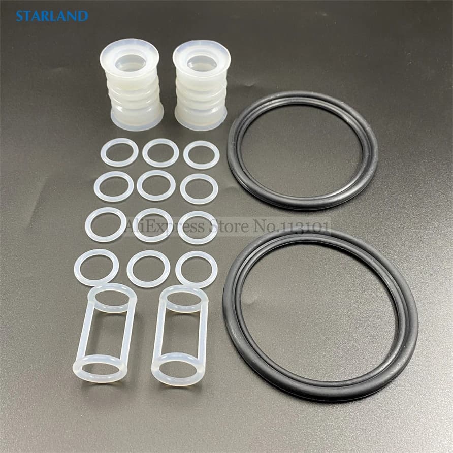 Anneaux d'étanchéité en Silicone 18 en 1, Tubes d'étanchéité ondulés combinés, pièces pour fabricant