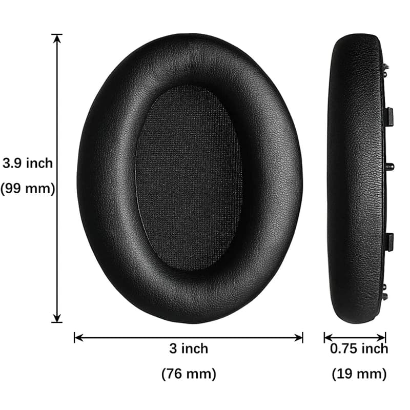 KUTOU oreillettes de remplacement pour Sony WH-1000XM3 1000XM3 WH1000XM3 casque antibruit oreillette