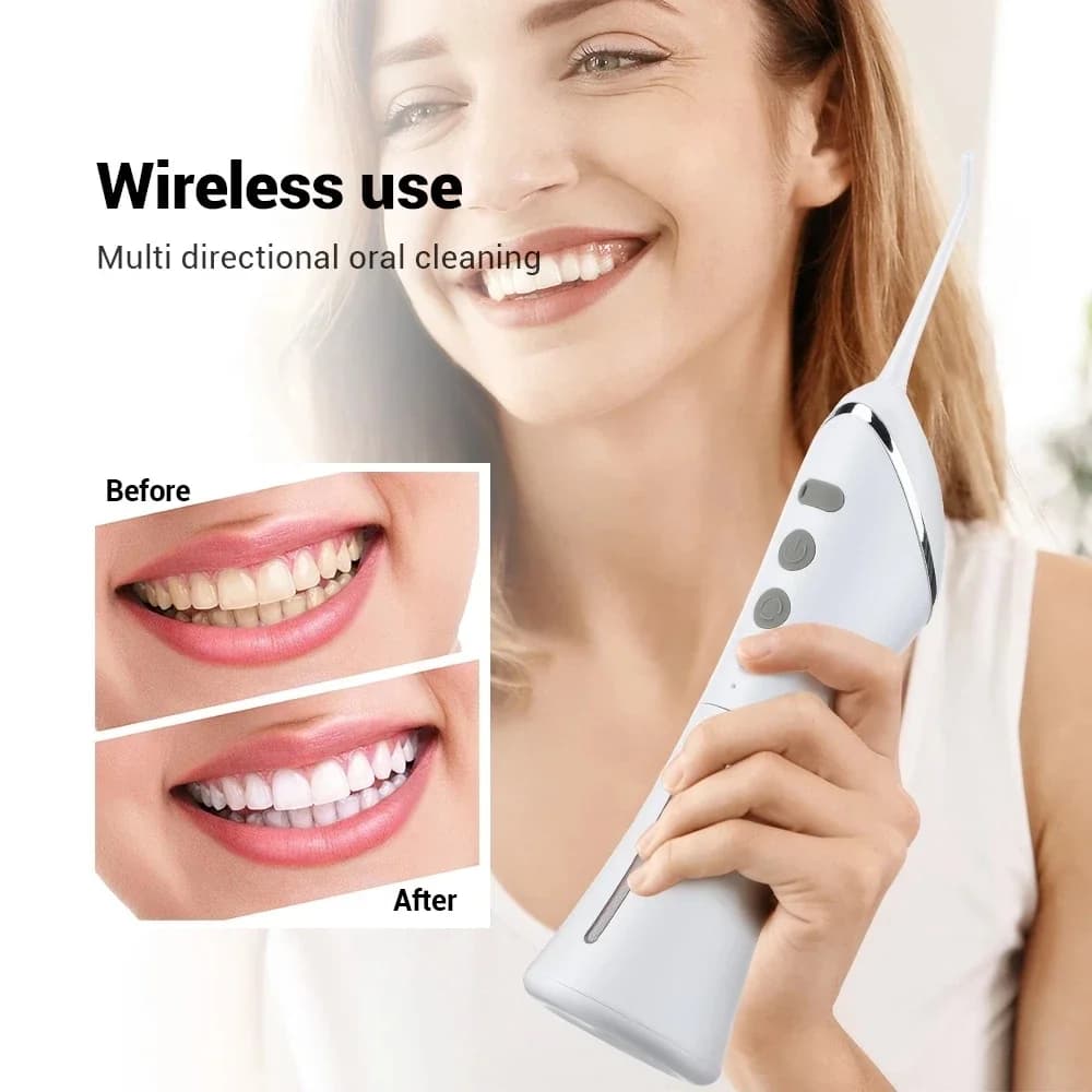 YOUPIN puissant Jet d'eau dentaire irrigateur Oral électrique 3 Modes bain de bouche Machine à laver