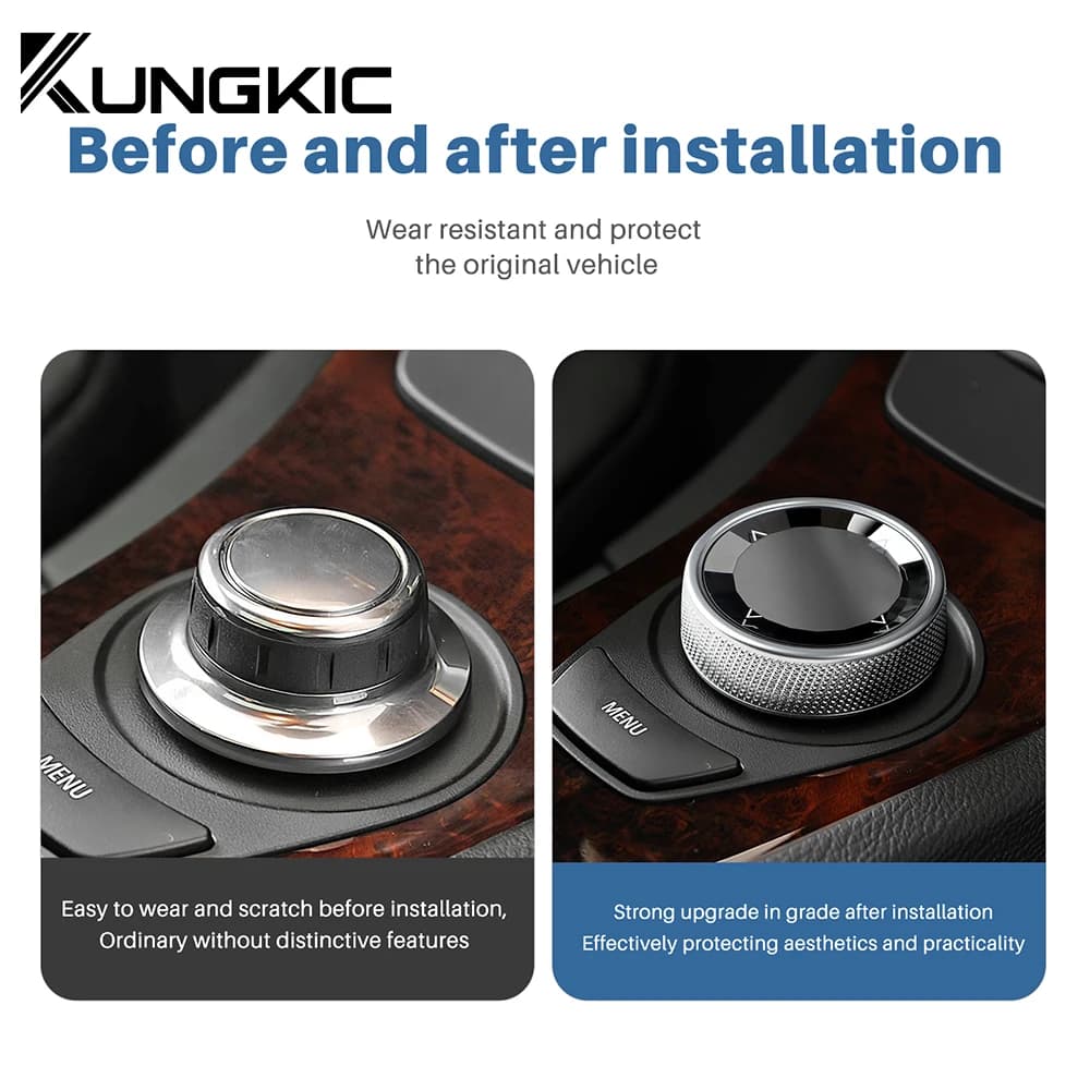 Bouton de commande multimédia pour voiture iDrive pour BMW E90 E91 E92 E93 E70 E71 E82 E81 E87 E Acc