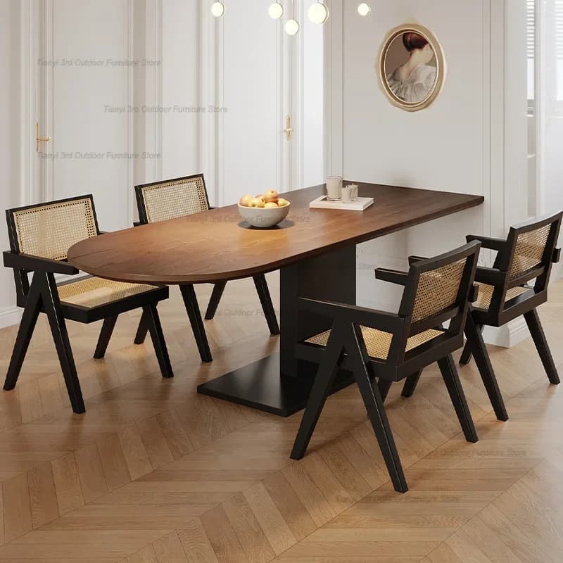 Tables à manger basses Design italien en bois bureau moderne cuisine Tables à manger salon Dinette m