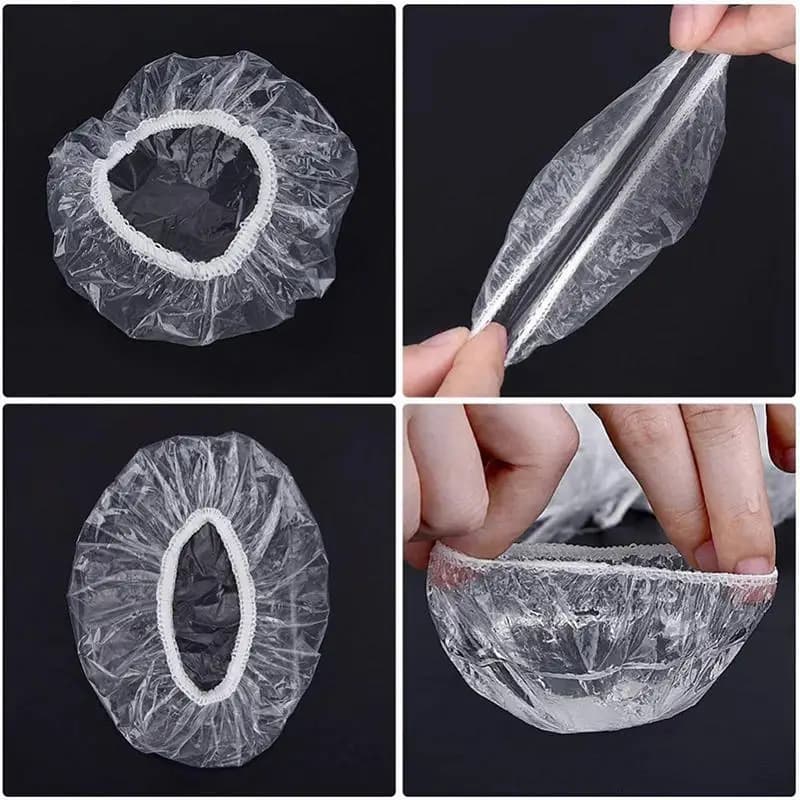 Cache-oreilles jetable pour teinture capillaire, 1 à 500 pièces, couverture d'oreille étanche, huile