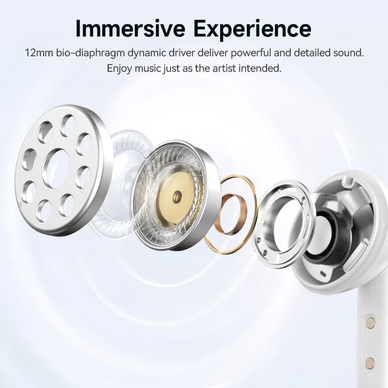 QCY Melobuds N50 ANC écouteur sans fil 4 Modes suppression Active du bruit casque AI appel clair éco