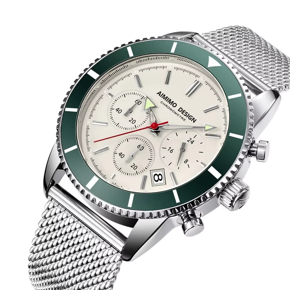 Montres pour hommes, analogiques, à quartz, chronographe, étanches, montres-bracelets pour hommes, m