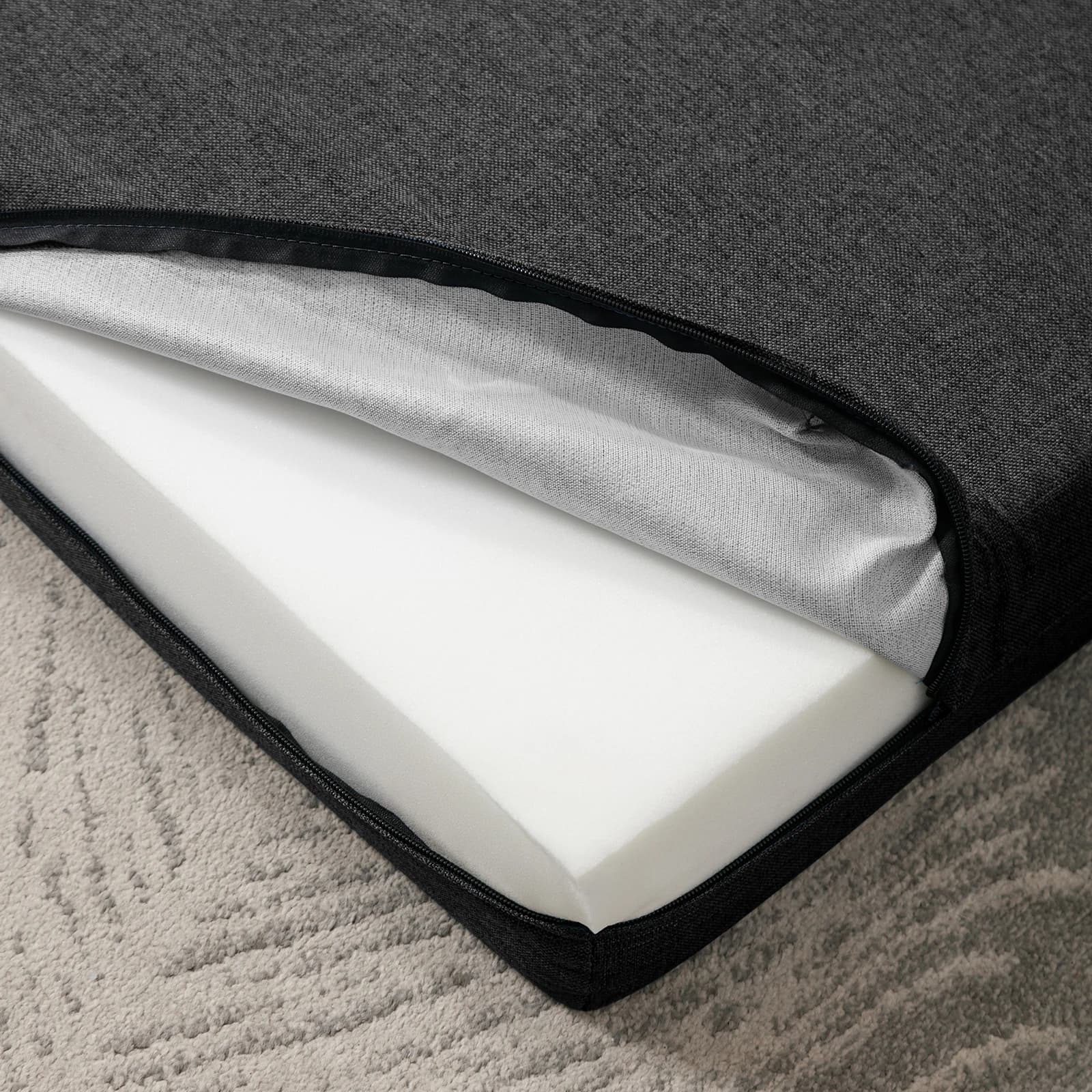 HORGgland-Canapé convertible O solutions.com, matelas de sol moderne avec lin, canapé double taille 
