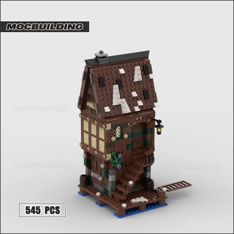 Les anneaux film maison de bard Moc blocs de construction bricolage technologie d'assemblage briques