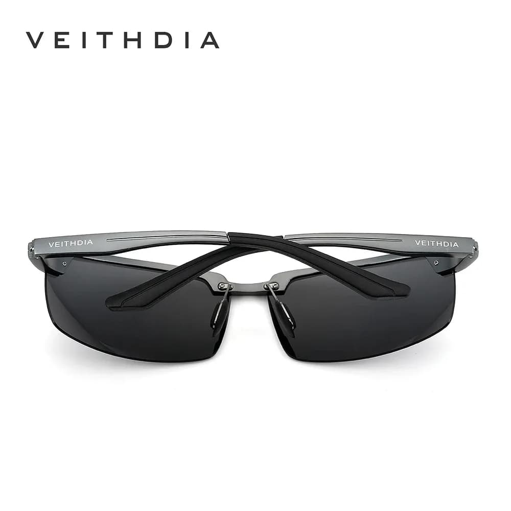 VEITHDIA-Lunettes de soleil de sport en aluminium pour homme et femme, verres polarisés, vintage, po