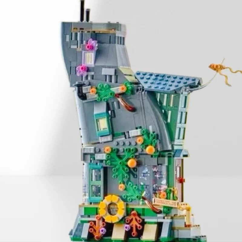 Ensemble de modèles de construction de maisons Icons, 764 pièces, thème de film magique, 76467, mais