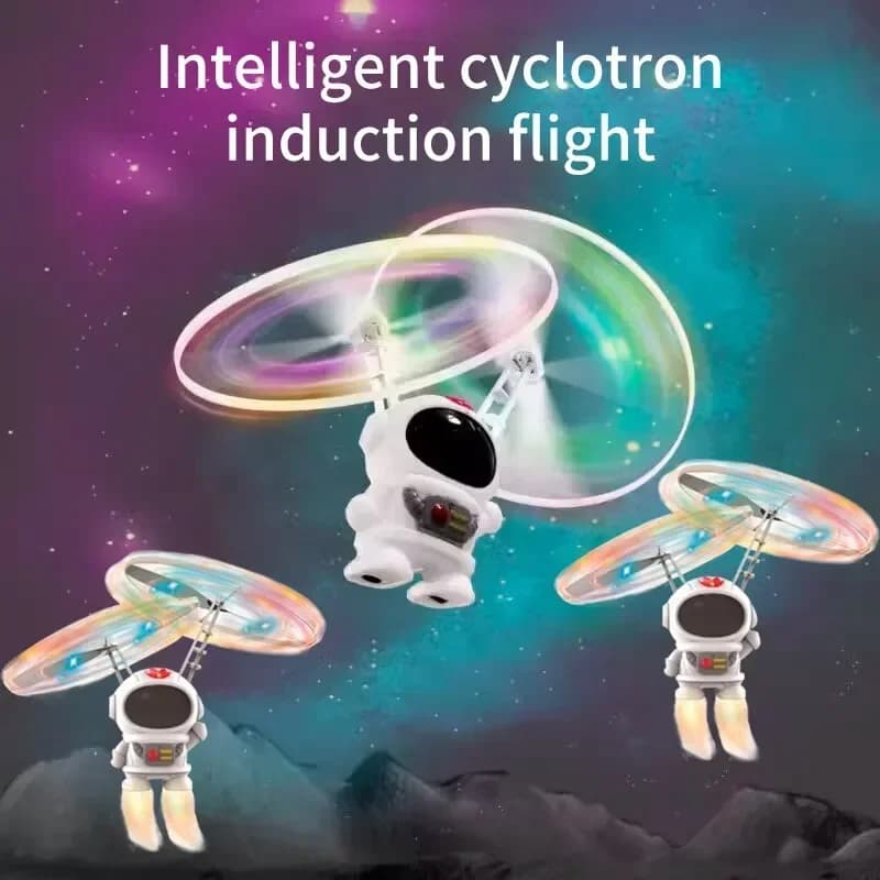 Drone robot volant Shoous droiting pour enfants, avion, drone solitaire à la main, jouets d'extérieu
