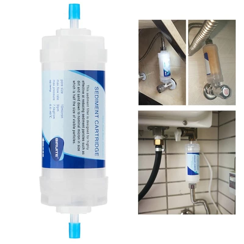 Cartouche de filtre à eau pour sédiments, remplacement