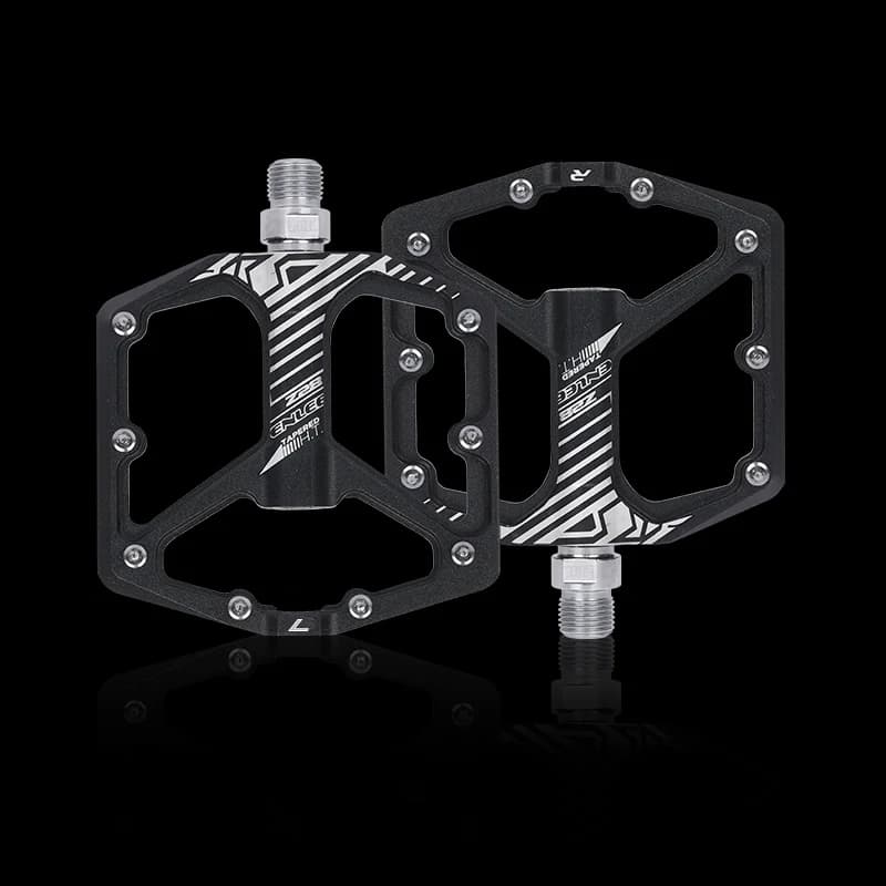 ENLEE-Pédale de vélo VTT en alliage d'aluminium, large et plate, XC DH, pédales de vélo ultra légère