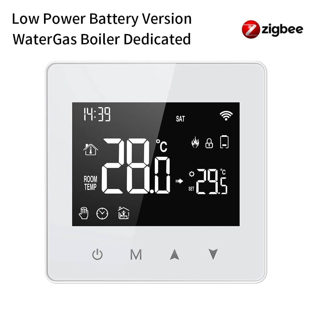 AVATTO – Thermostat intelligent WiFi/ZigBee, contrôleur de température de chaudière à eau et à gaz à