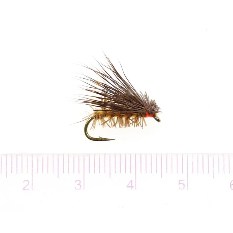 10 pièces/lot appât artificiel insectes leurre cerf cheveux secs mouche leurres de pêche doux bar de