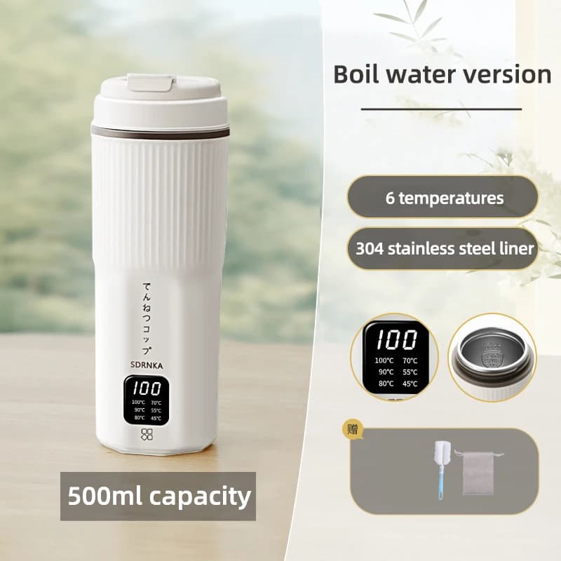 Bouilloire électrique portable, tasse chauffante multifonctionnelle, tasse à Leurs oût, pot de conse