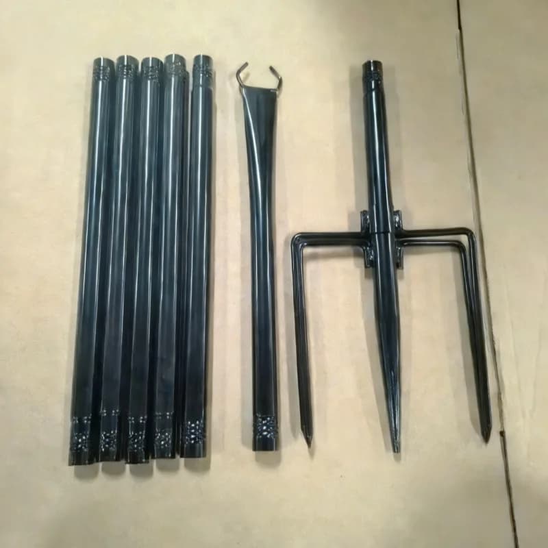 Poteaux lumineux en métal de qualité supérieure, adaptés à la décoration suspendue en extérieur, jar