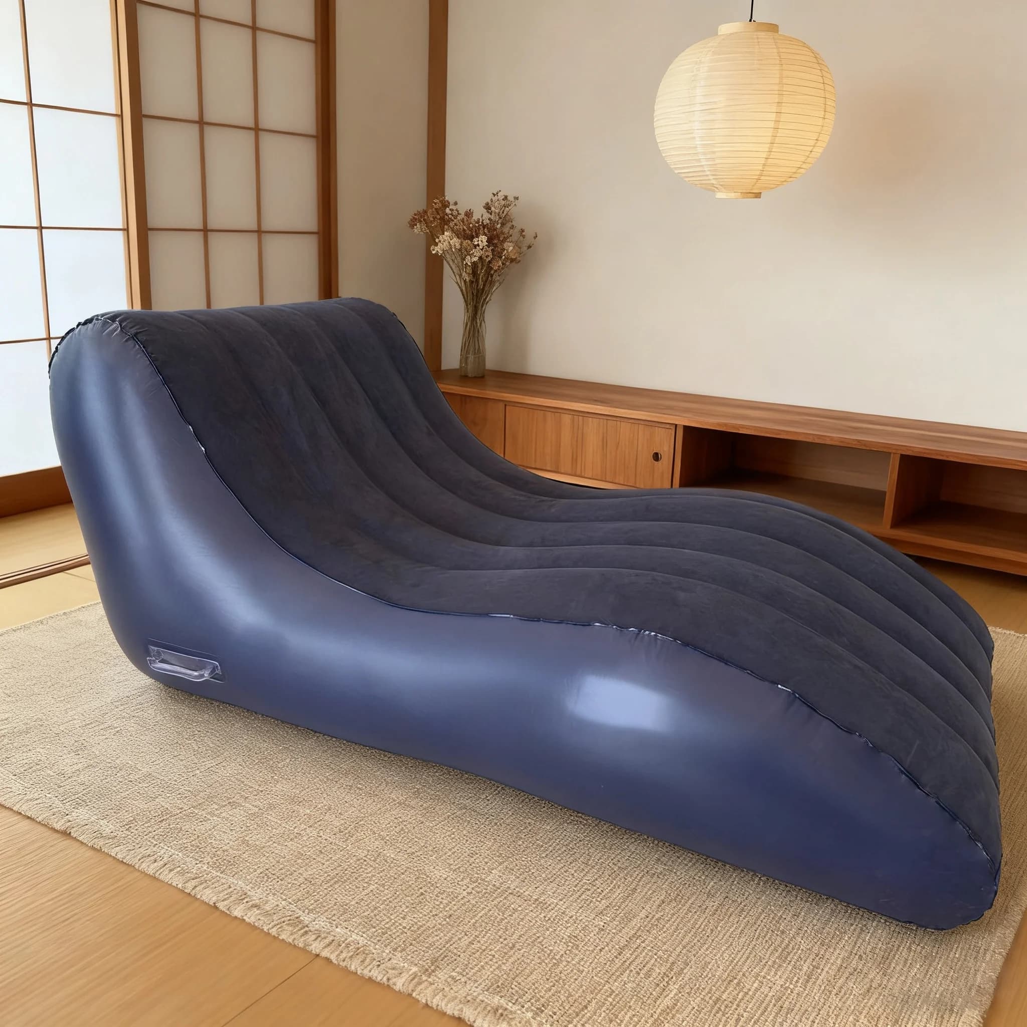 Chaise longue gonflable de plage, canapé gonflable pour salon, chambre à coucher, voyage en extérieu